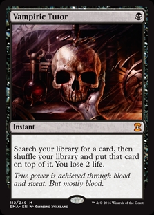 Vampiric Tutor Eternal Masters